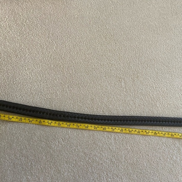 Coach black leather unisex belt size 38 , see measurements - Picture 4 of 7